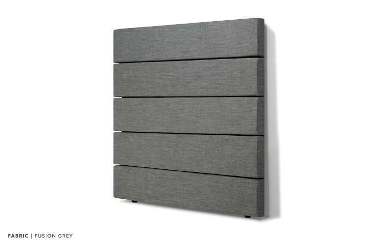 Drew Headboard - Queen - Fusion Grey Queen Headboards - 1