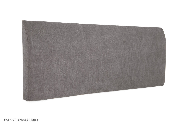 Gemma Headboard - Queen - Everest Grey Queen Headboards - 1