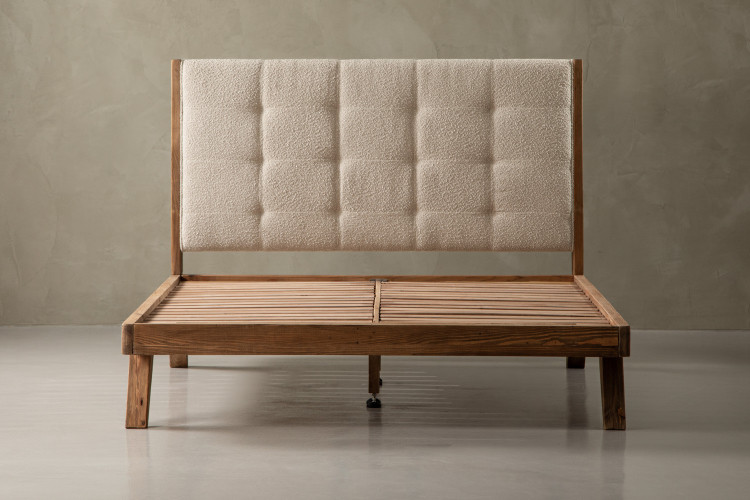 Haven Bed - King XL - Stone King XL Wooden Beds - 1