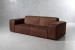 Jagger 3-Seater Leather Couch - Spice Leather Couches - 3