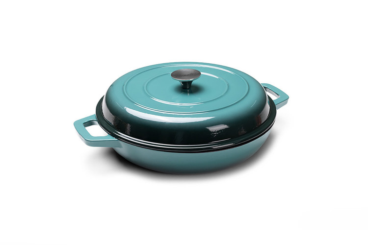 Nouvelle Cast Iron Oven Pan - 30cm - Forest Nouvelle 30cm Oven Pans - 1