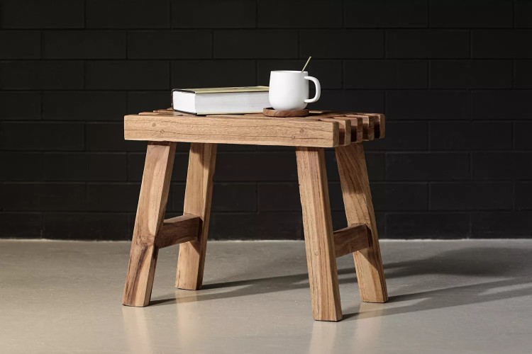 Nepal Side Table - Natural Side Tables - 4