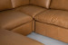 Bexley Leather Modular - Corner Couch Set with Ottoman - Sahara Modular Couches - 6