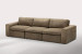 Bexley Modular 4-Seater Leather Couch - Dune 4 - Seater Couches - 4