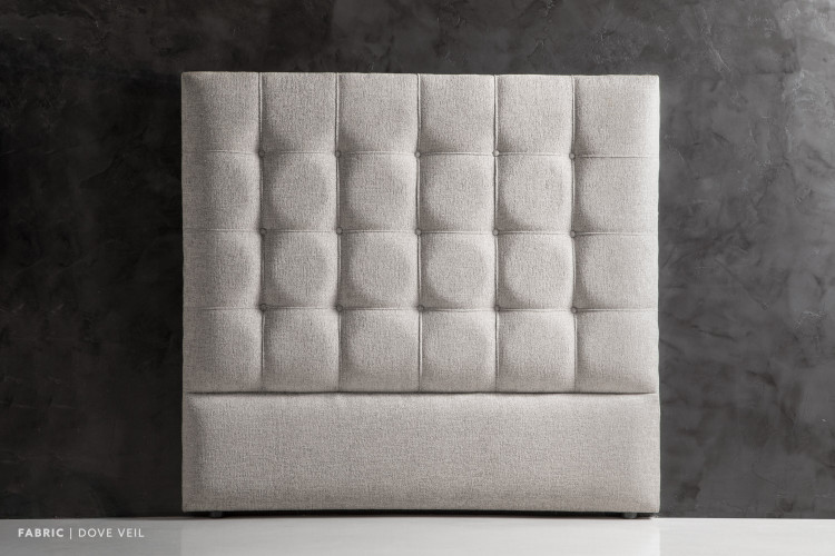 Ariella Headboard - Queen - Dove Veil Queen Headboards - 1