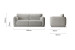 Tavella 3-Seater Couch-Ivory Drift 3 Seater Fabric Couches - 8