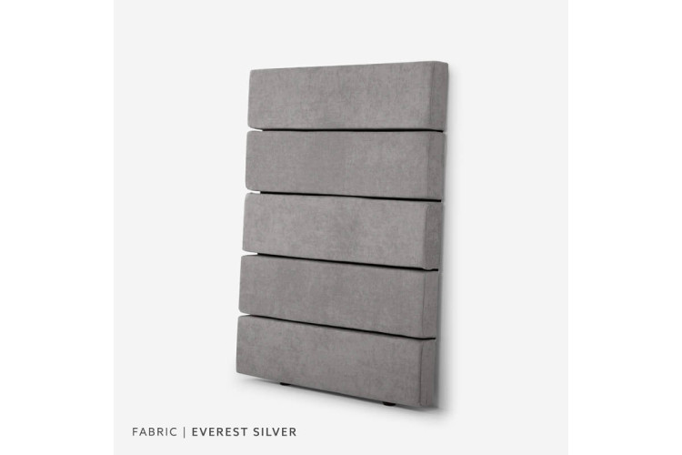 Drew Headboard - Everest Silver - Single | Headboard Clearance -