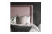 Elizabeth Headboard - Double - Velvet Pink - 