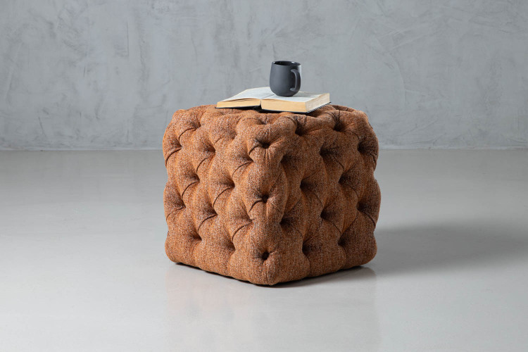 Barkley Ottoman - Serana Rust Home - 1
