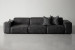 Jagger Leather Modular - 4-Seater Couch - Lead 4-Seater Leather Couches - 6