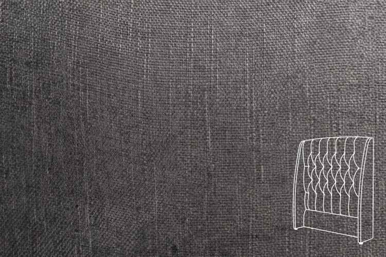 Aubrien Headboard - Single - Everest Grey Single Headboards - 1