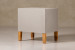 Nordik Bedside Table - Taupe Pedestals and Bedside Tables - 5