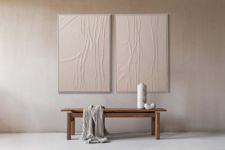 Hand Painted Canvas Art - Valerio - Set of 2 - Stone Home - 1