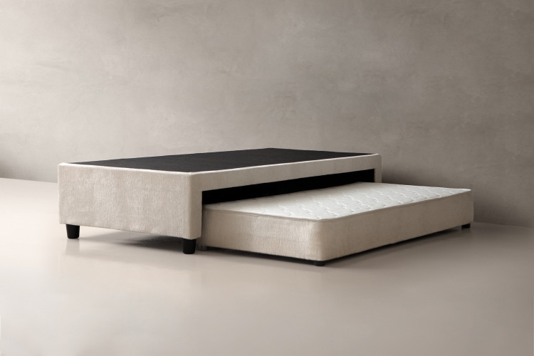 Jupiter Dual Function Kids Bed Base - Single - Ivory Home - 2