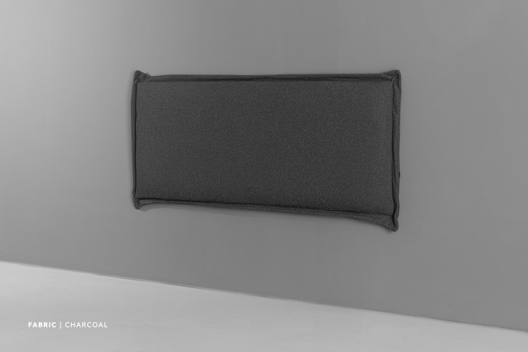 Lyla Headboard - Queen - Charcoal Queen Headboards - 1