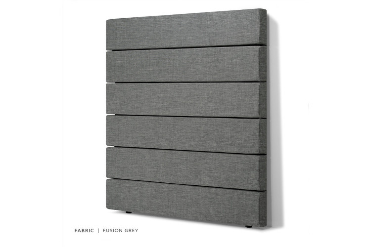 Drew Panel Headboard - Double - Fusion Grey Home - 1