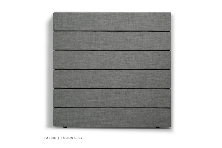 Drew Panel Headboard - Double - Fusion Grey Home - 1