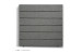 Drew Panel Headboard - Double - Fusion Grey Home - 1