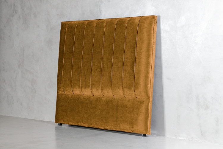 Harlem Headboard - Double - Aged Mustard Home - 1