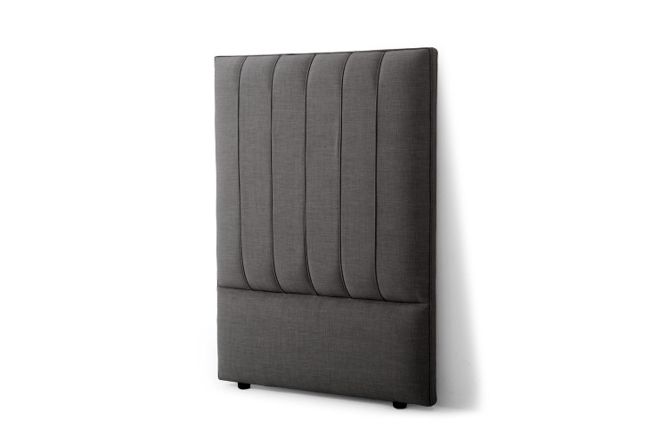 Harlem Headboard - Single - Alaska Dark Grey Single Headboards - 1