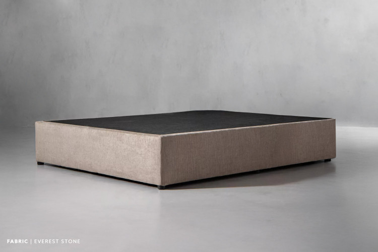 Zoey Bed Base - Queen - Everest Stone Queen Bed Bases - 1