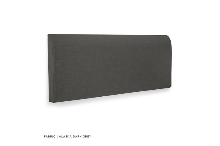 Gemma Headboard - 3/4 - Alaska Dark Grey 3/4 Headboards - 1