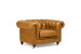 Jefferson Chesterfield Leather Armchair - Tan -