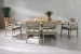 Christofina 6 - Seater Patio Dining Set – 2.2m Patio Dining Sets - 3