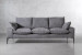 Clapton 3-Seater Couch - Slate 3 Seater Fabric Couches - 1