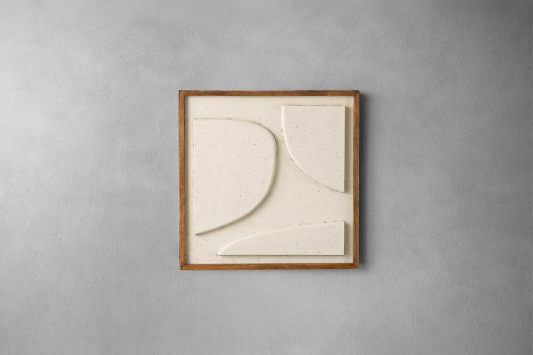 Apollo Wall Art - White 3D Wall Art - 1