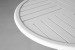 Genoa Patio Dining Table - White Patio Dining - 6