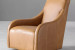 Vesper Leather Swivel Armchair - Sahara Armchairs - 8