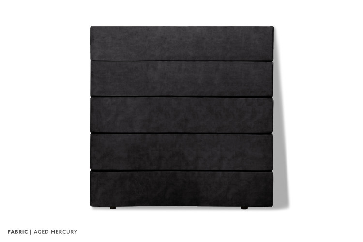 Drew Headboard - King - Aged Mercury King Headboards - 1
