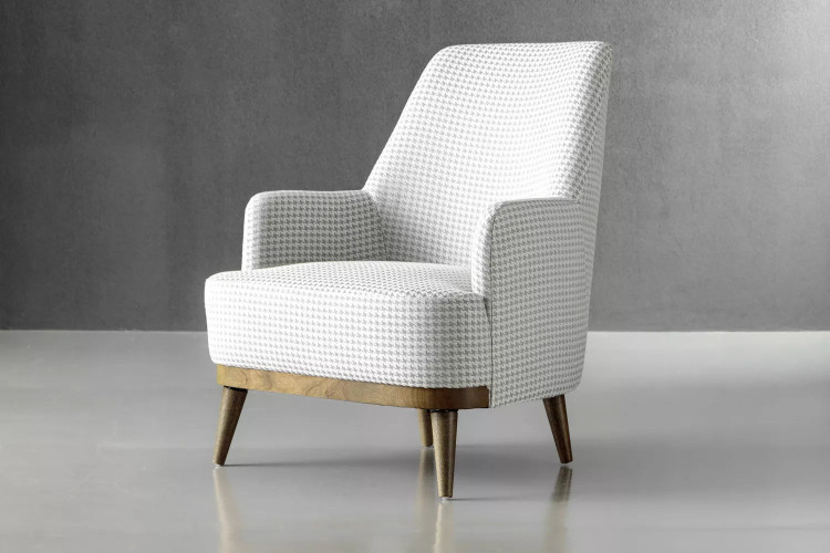 Clarke Armchair - Chrome Armchairs - 1