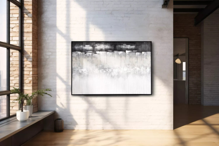 Glacier - Hand Painted Canvas Art Canvas Art - 1