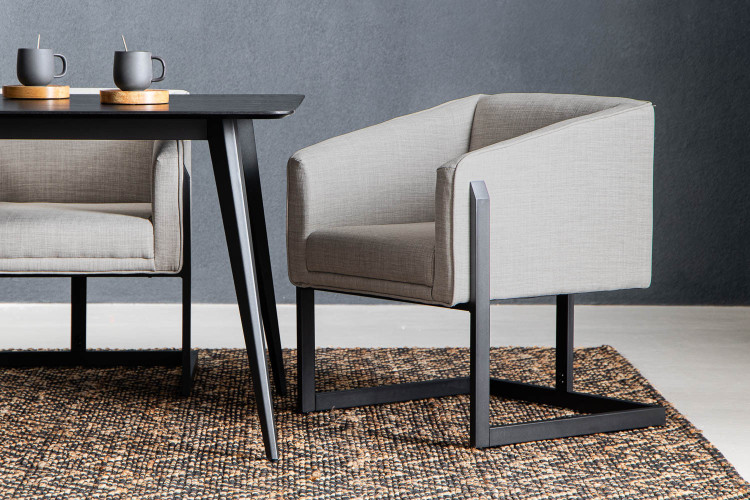 Elson Dining Chair - Alaska Taupe Elson Dining Chair Collection - 1