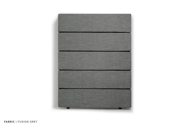 Drew Headboard - Single - Fusion Grey Single Headboards - 1