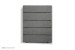 Drew Headboard - Single - Fusion Grey Single Headboards - 1