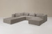 Montclair Grand Modular Couch - Stormy Haze Fabric Modular Couches - 2
