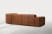 Jagger Leather Modular - Corner Couch With Ottoman - Whiskey Leather Corner Couches - 9