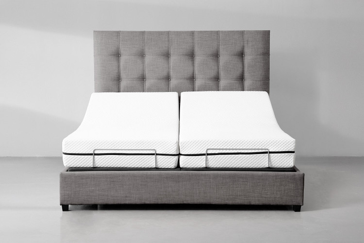 Slumberflex Ariella Adjustable Bed - KXL - Alaska Grey Adjustable King XL Beds - 2