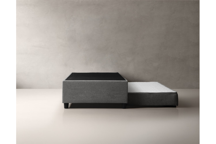 Jupiter Dual Function Kids Bed Base - Single - Charcoal Single Bed Bases - 1