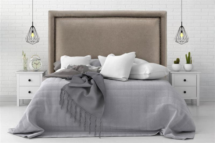 Elizabeth Headboard - King - Everest Stone King Headboards - 1