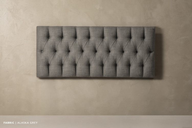 Juliette Headboard - Queen - Alaska Grey Queen Headboards - 1