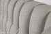 Genevieve Headboard - Queen - Alaska Taupe Queen Headboards - 4