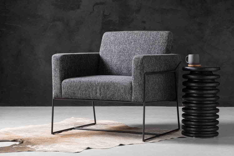 Logan Armchair - Serana Ash Armchairs - 1