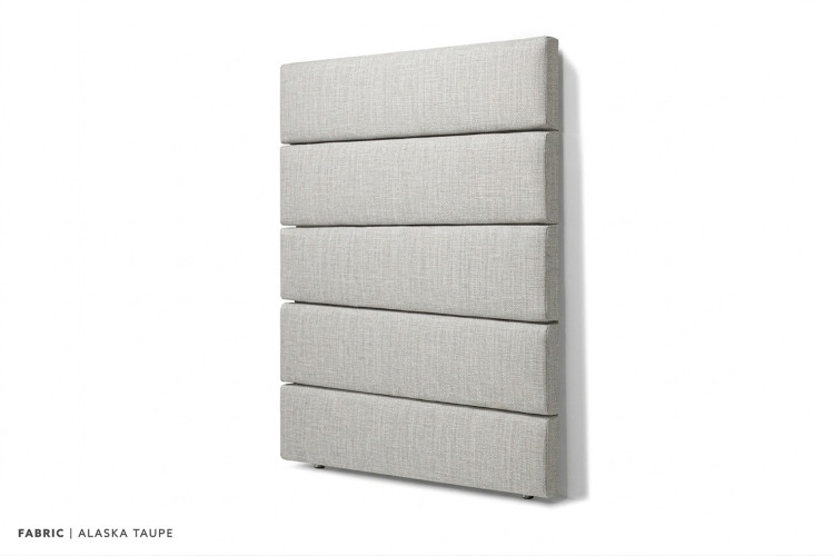 Drew Headboard - 3/4 - Alaska Taupe Three Quarter Headboards - 1