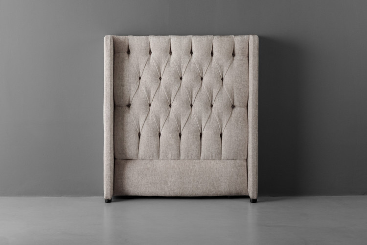 Genevieve Headboard - 3/4 - Smoke Three Quarter Headboards - 1