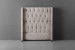 Genevieve Headboard - 3/4 - Smoke Three Quarter Headboards - 1