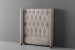 Genevieve Headboard - 3/4 - Smoke Three Quarter Headboards - 2